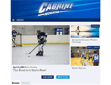 Tablet Screenshot of cabrinirec.com